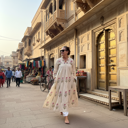 Taj Dress Being Worn in Indian Streets