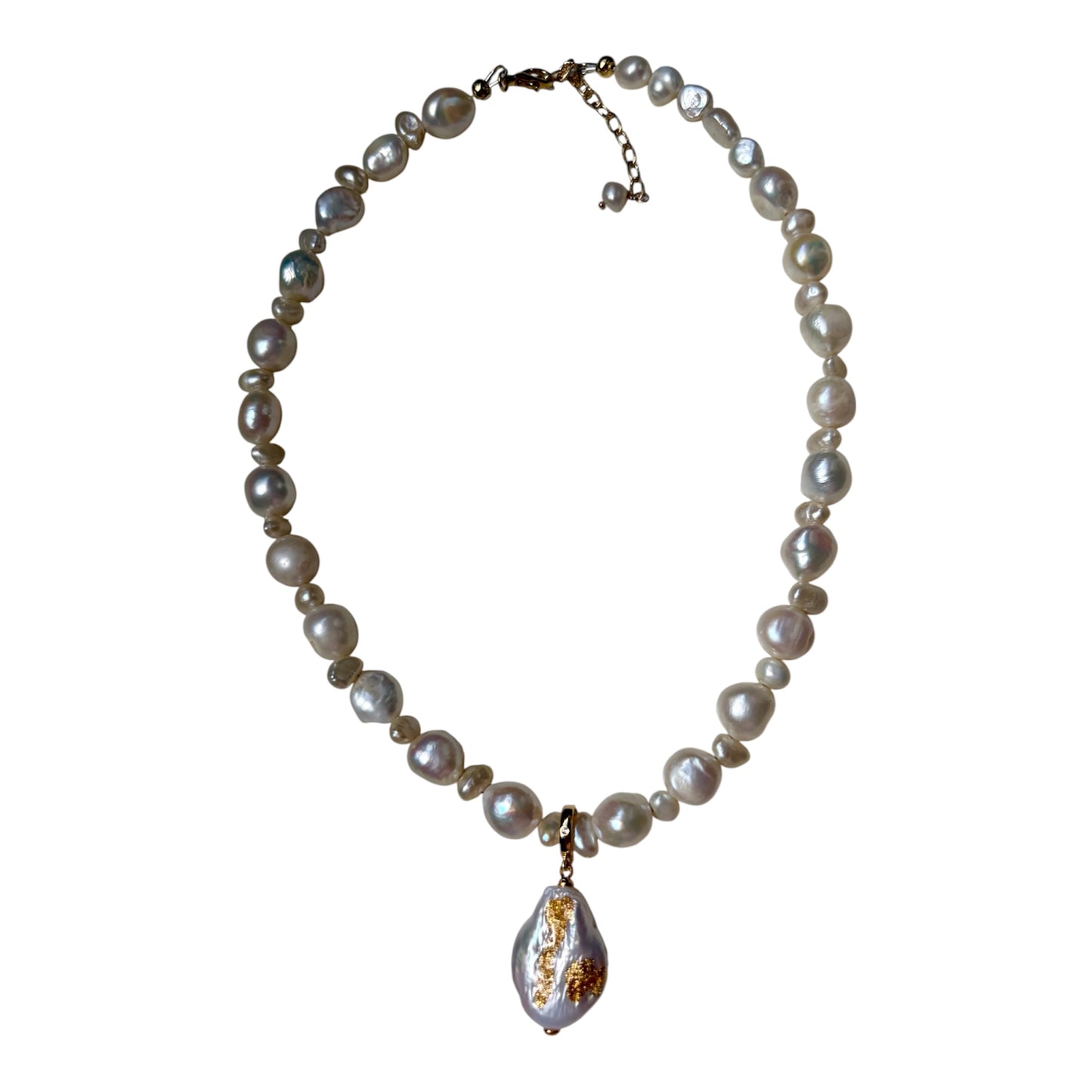 Luminous Pearl Strand Necklace