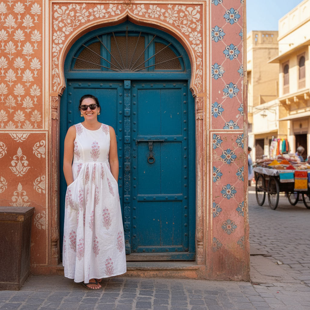 Zara Dress Indian Street Hero Banner