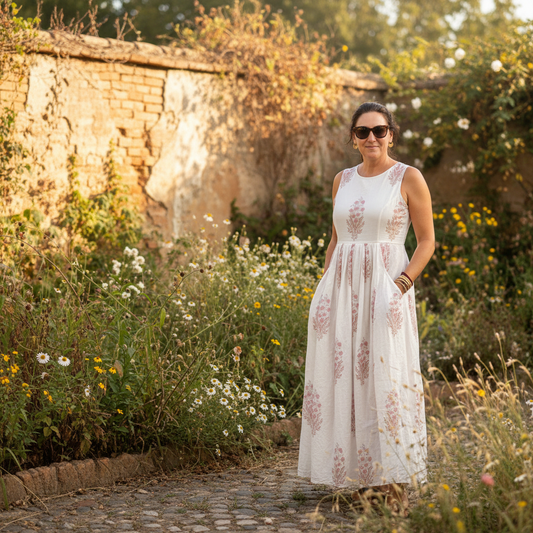 Zara Dress Natural Hero Banner